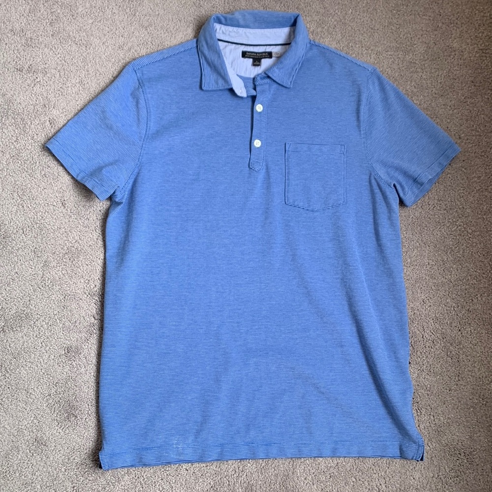 Banana Republic Men’s Performance Pique Polo, size L
